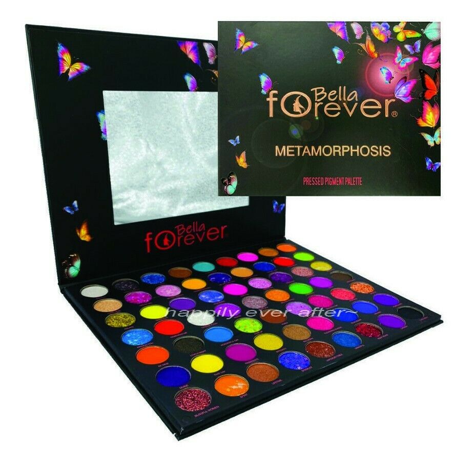 Bella Forever Metamorphosis 63 Pigmented Colors Palette - Authentic & New