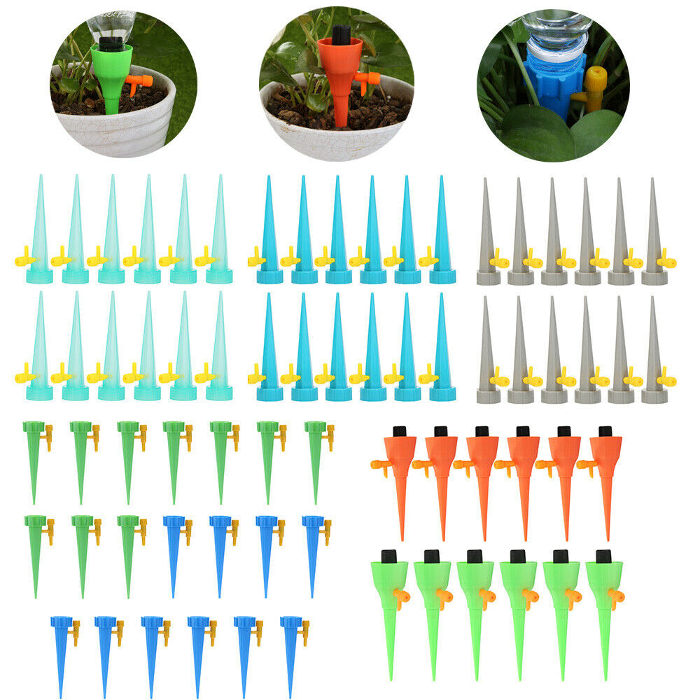 Plant Water Funnel Flower Drip Spikes Automatically Watering Irrigation Plant