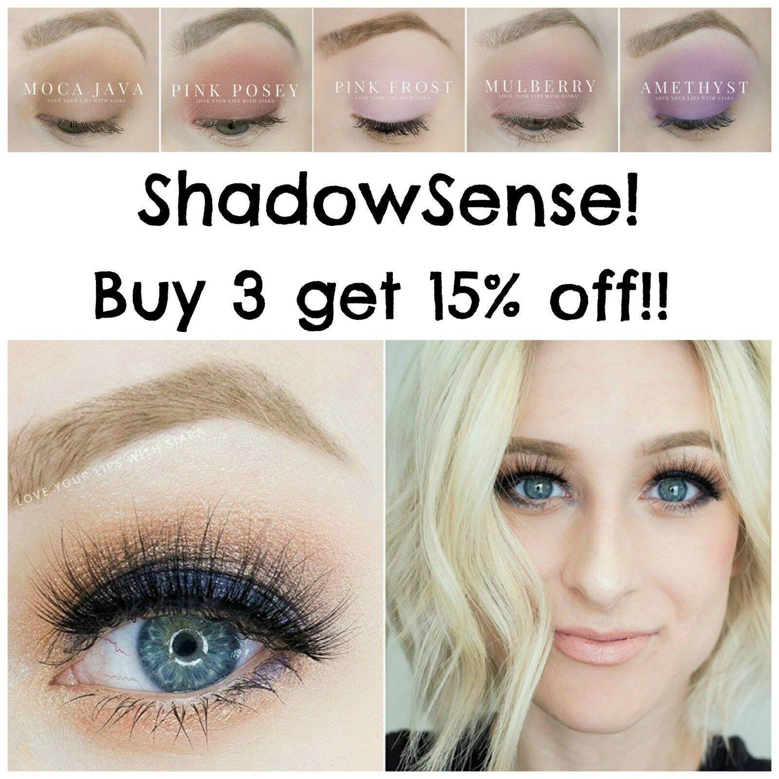 Goob Sale!!! Shadowsense Eye Shadow! Senegence Waterproof, Smudge Proof Makeup!!